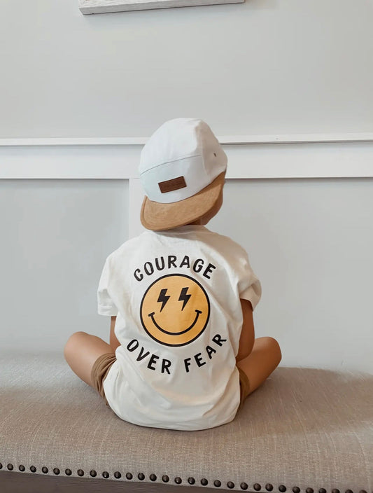 Courage Over Fear Child Tee