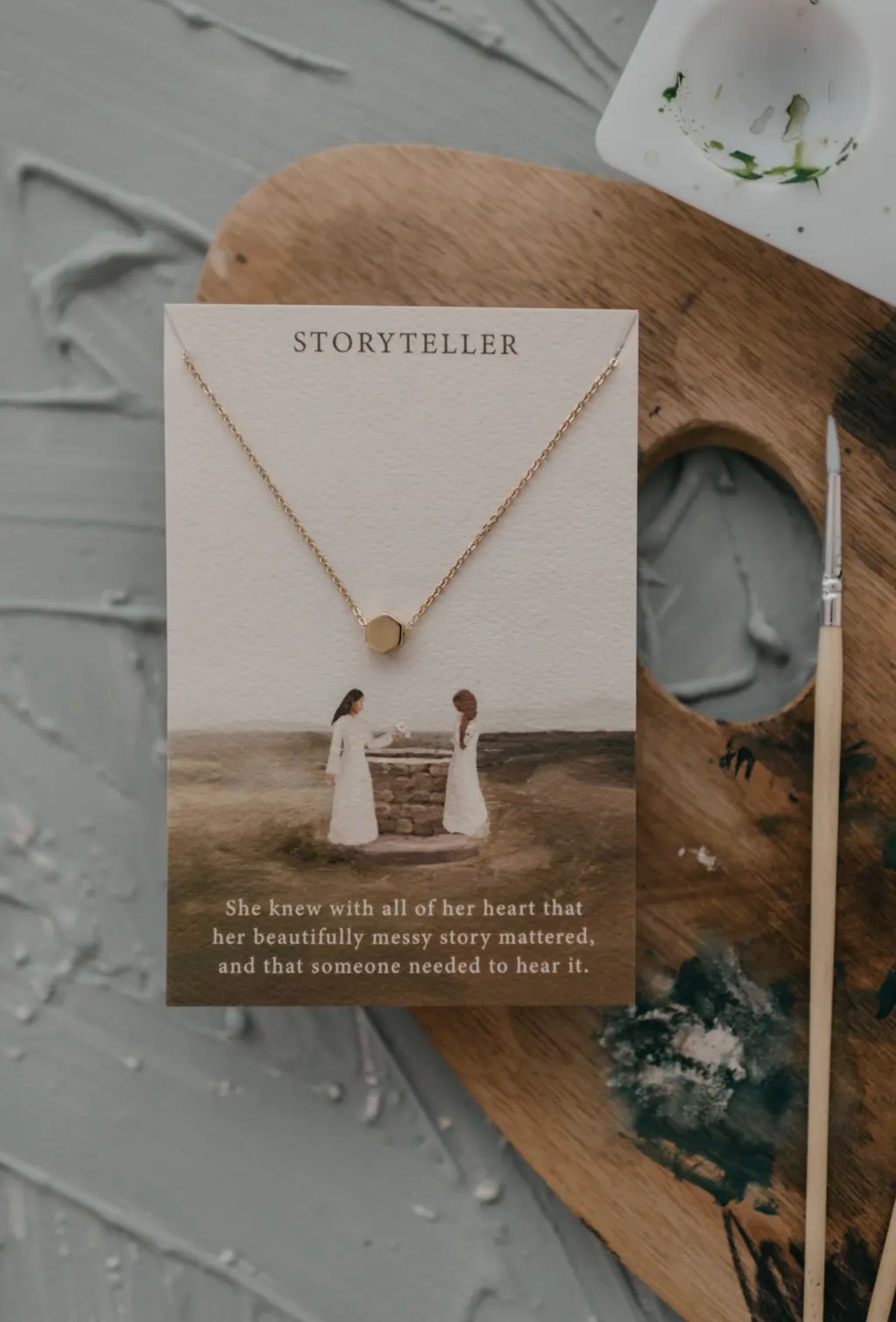 Story Teller Necklace Romans 10