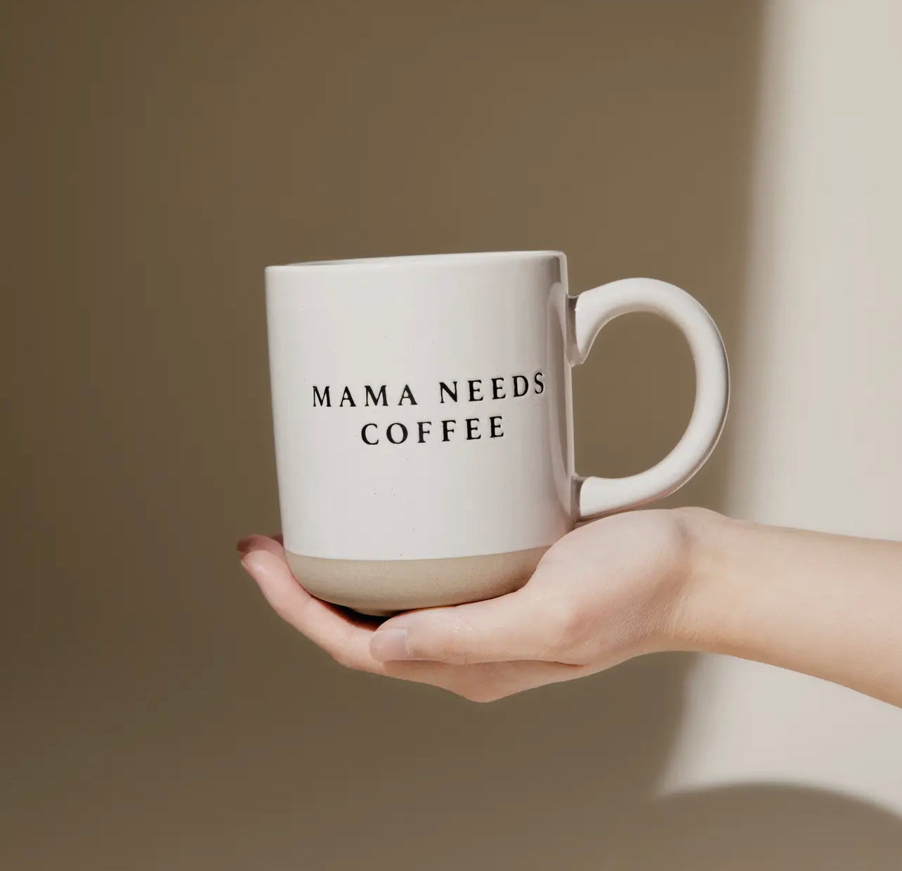 Mama Needs Coffee Stoneware Coffee Mug