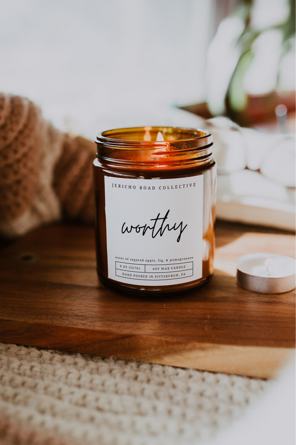 Worthy | Soy Wax Candle