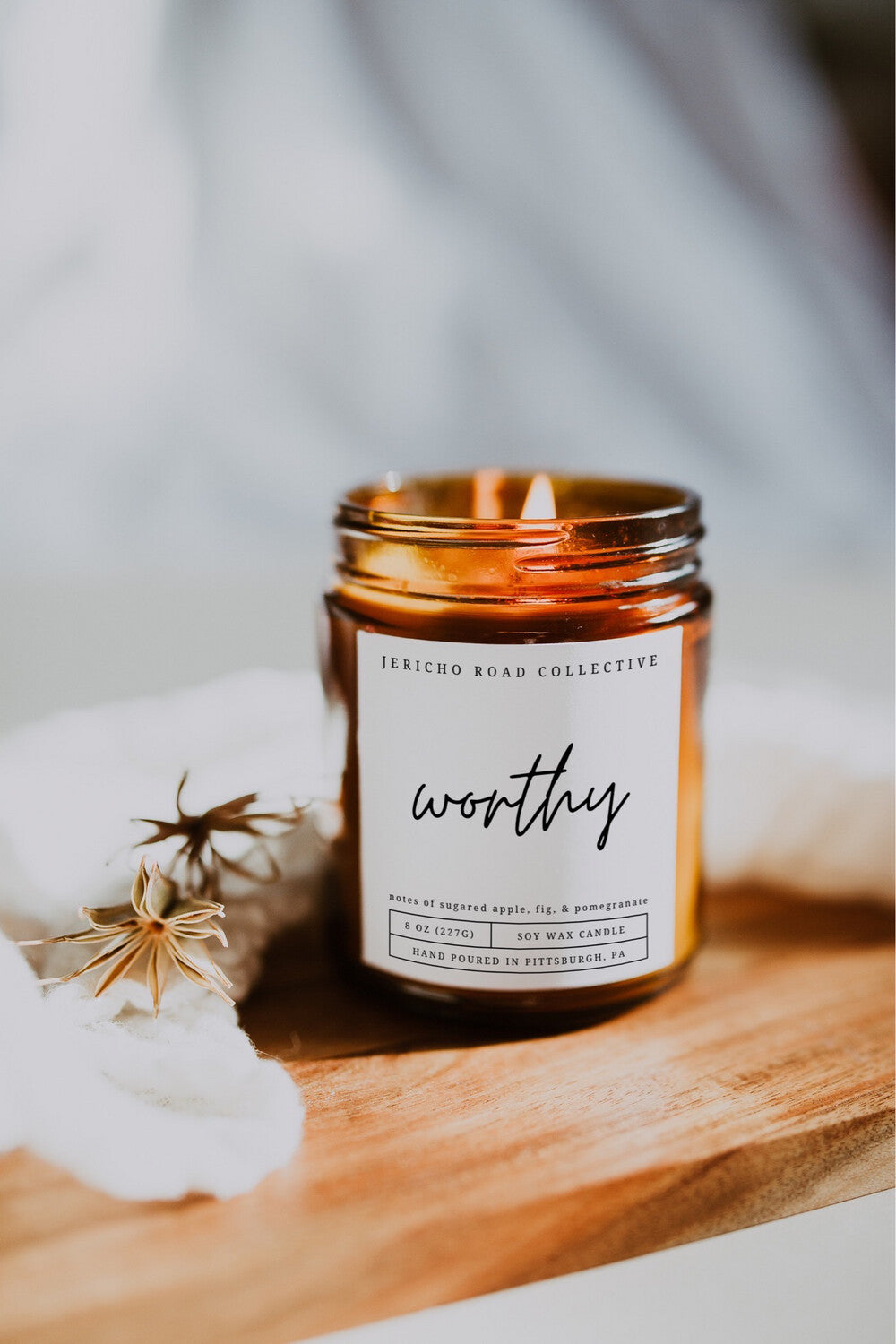 Worthy | Soy Wax Candle