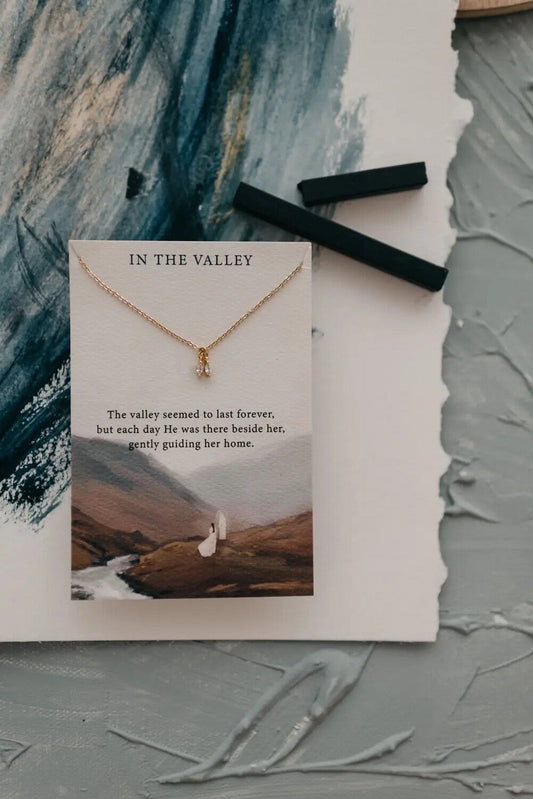 In the Valley Necklace Psalm 23:4
