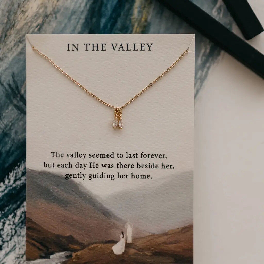 In the Valley Necklace Psalm 23:4