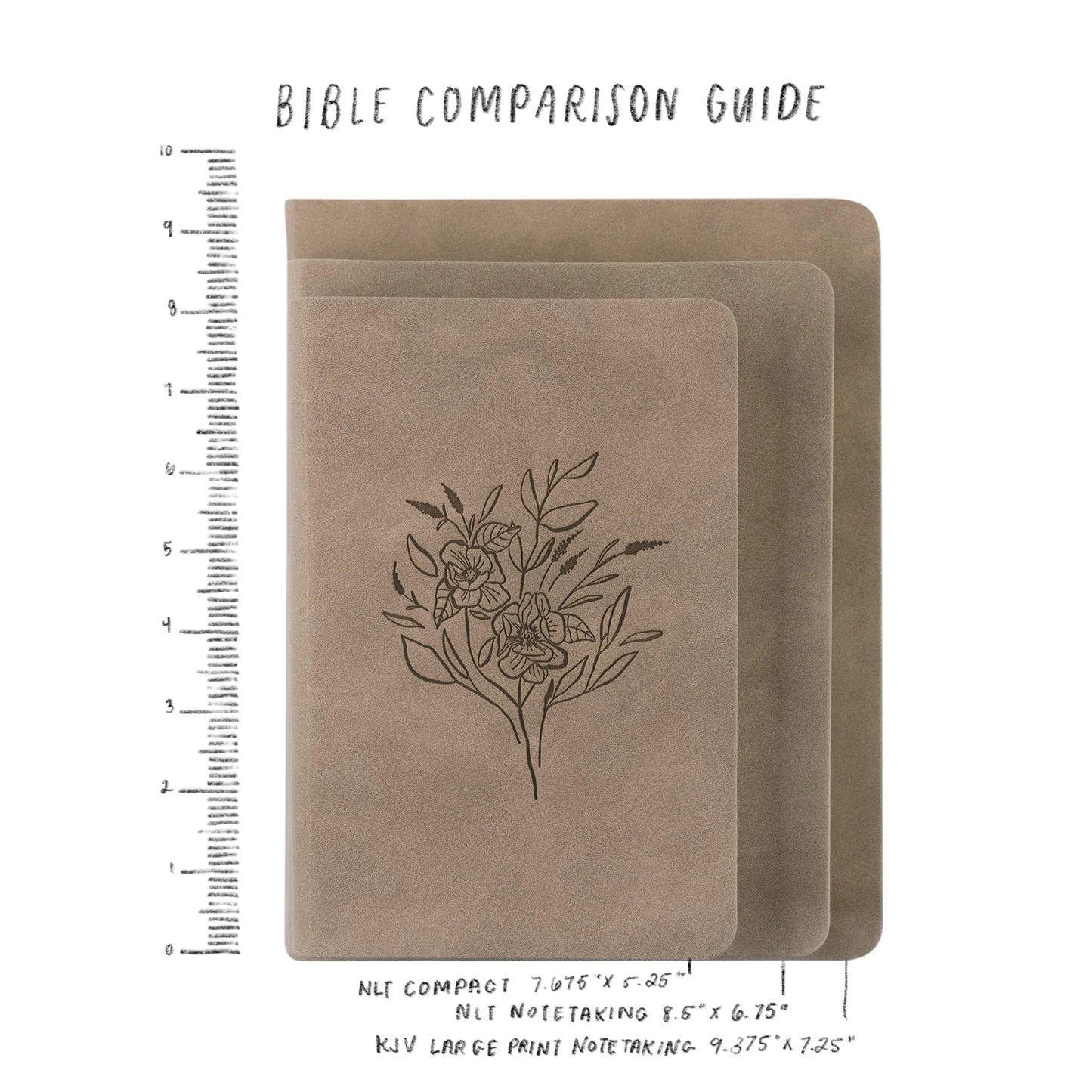 Compact NLT Bible: Jerusalem Theme