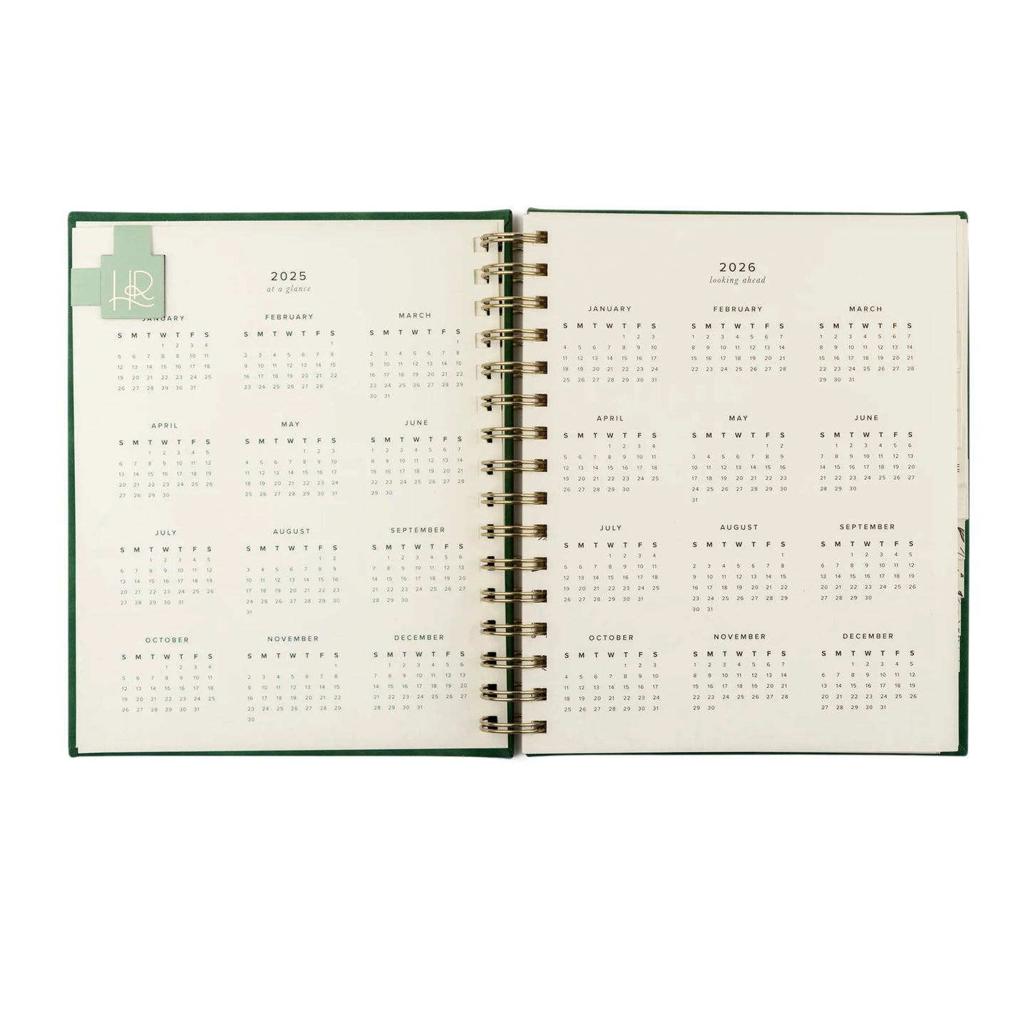 2025 12 Month Planner: Summerside Theme