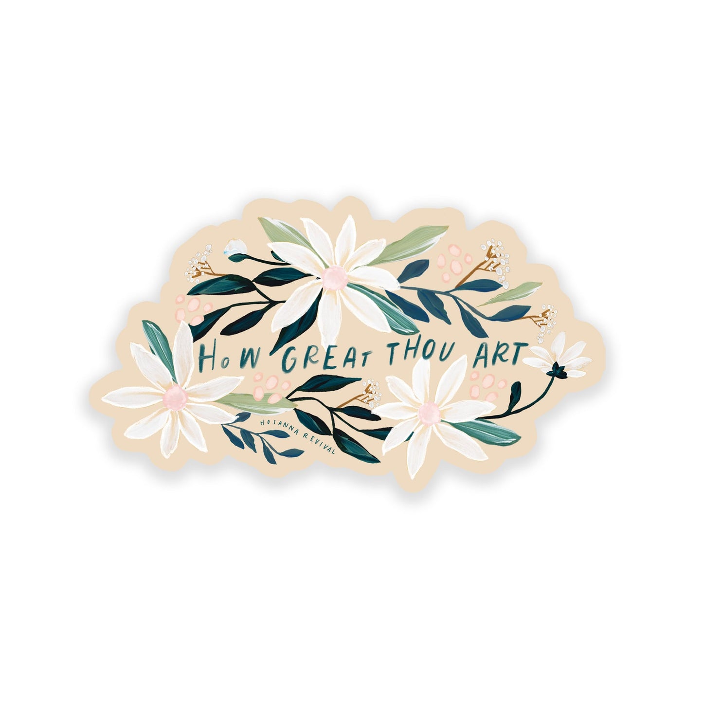 'How Great Thou Art' Sticker