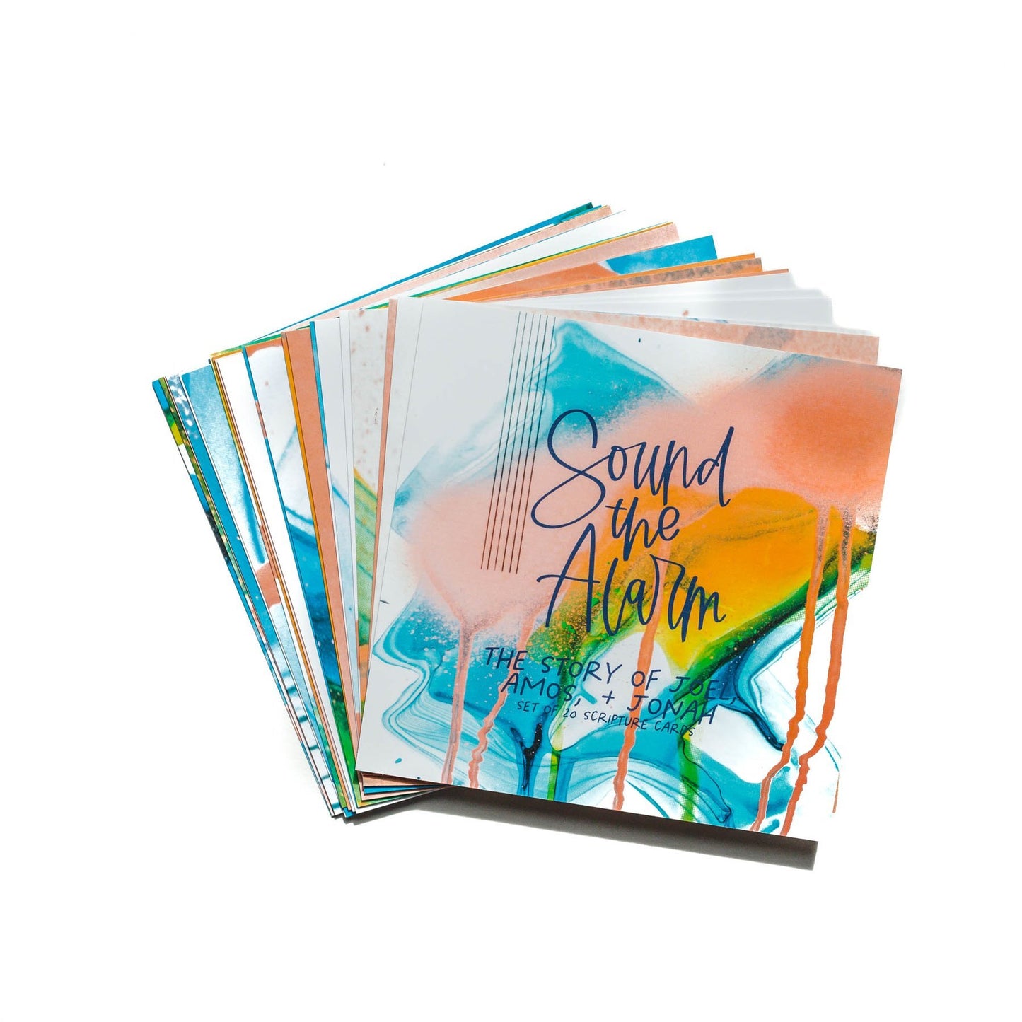 'Sound The Alarm' Scripture Cards