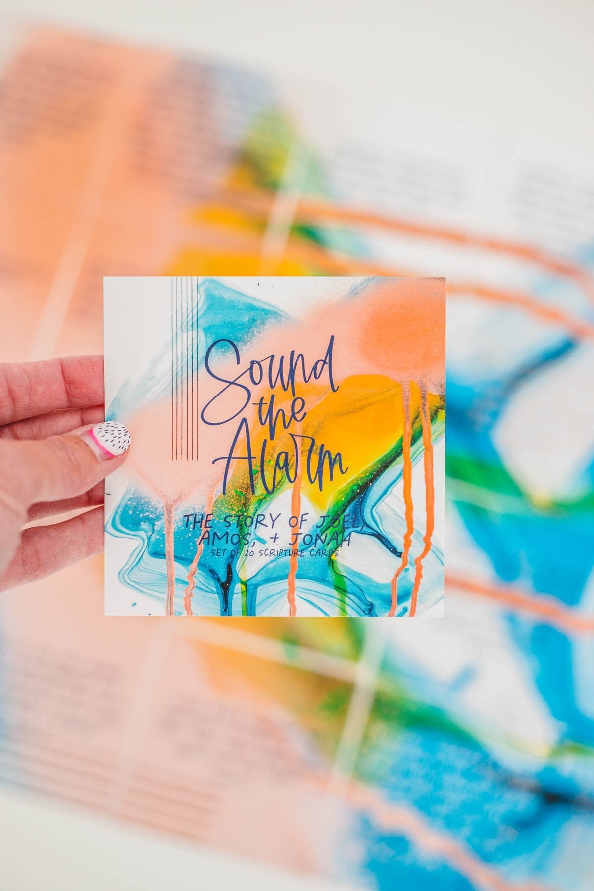 'Sound The Alarm' Scripture Cards