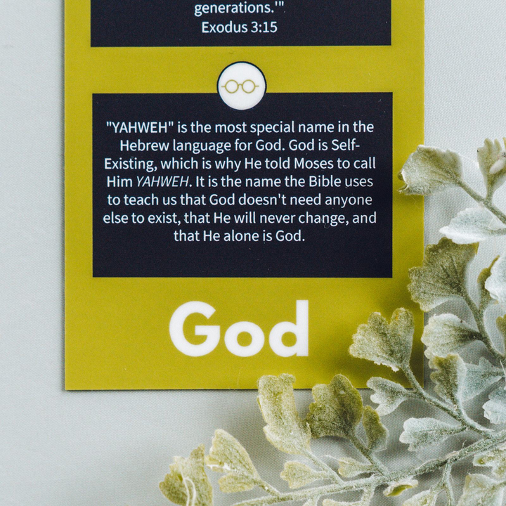 'Big Words of The Bible' Cards